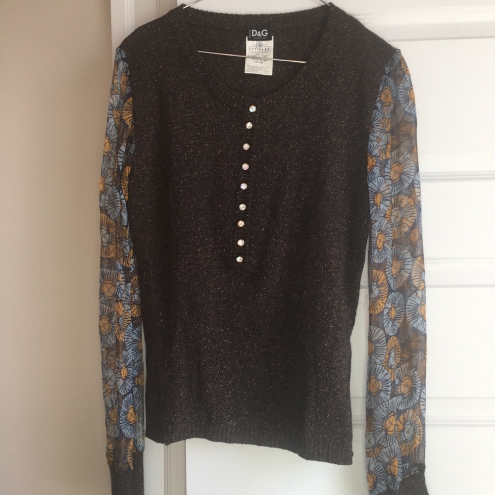 Dolce and Gabbana wool/ silk sweater